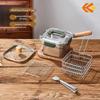 Mr. Jian Stainless Steel Multi-function Deep Fryer & Food Container