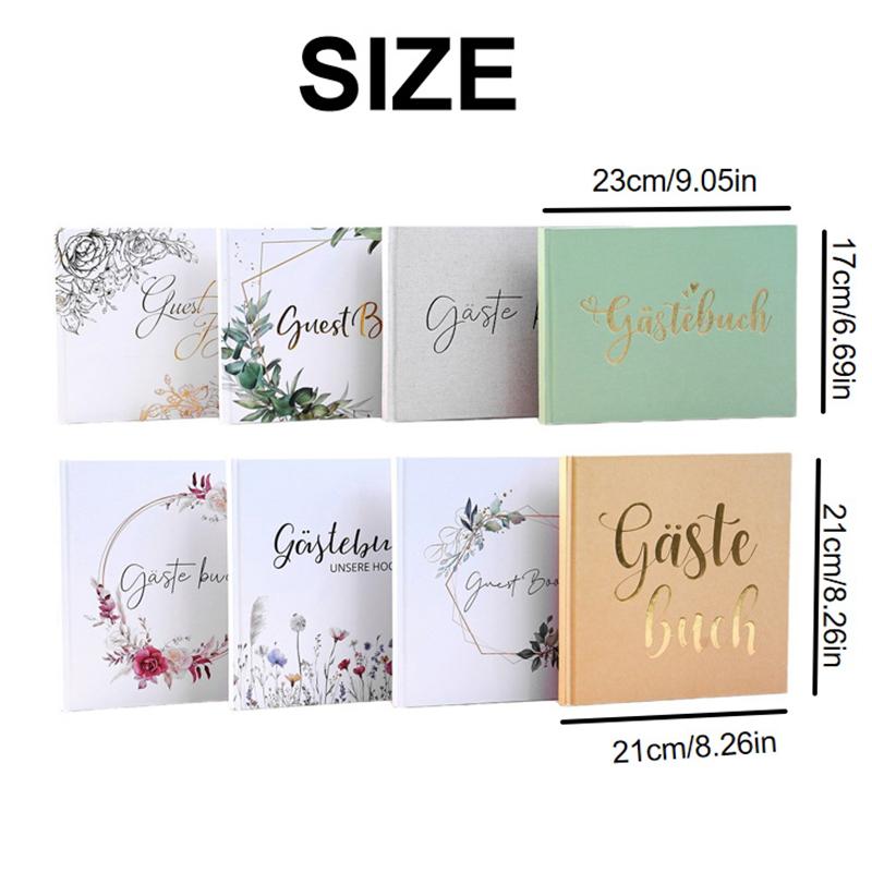 Wedding Guest Book Guest Sign In Book Guestbook For Reception, Engagement, Anniversary Keepsakes, Wedding Gifts