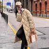 O-Neck Straight Loose Jackets Outdoor Casual Windproof Warm Cotton Clothing Autumn Winter Fashion Versatile Women's Parka Coat
