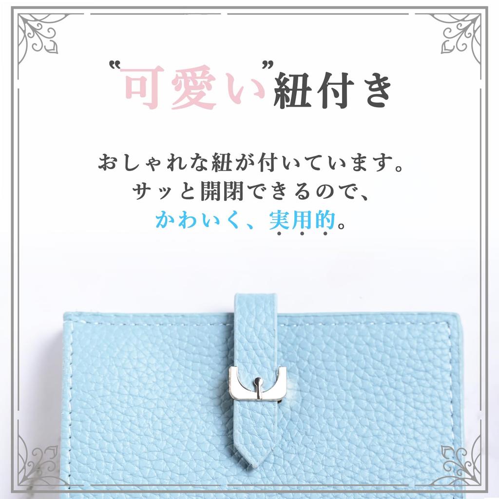 Ambitions Women's Bifold Wallet with Cute Drawstring, Slim, Cute, Large Capacity, Compact (Pink)