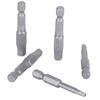 5 Pcs Magnetic Pentagonal Bits Magnetic Wrench Drill Bit Set Durable Head Screwdriver Bit for