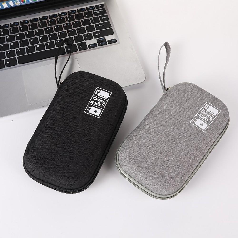 Shockproof EVA Digital Storage Bag Hard Data Cable Organizer Bag  Digital Accessories