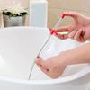 60cm T-type Spring Kitchen Sink Drain Sewer Hair Cleaning Grabber Dredging Tool