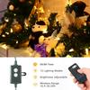 Brizled Color Changing Christmas Lights, 33ft 100 LED Christmas Lights Connectable, 12 Modes Warm White & Multicolored Xmas Light with Remote,