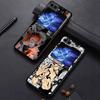 Hoesje voor Samsung Galaxy Z Flip 7 6 5 4 3 Flip5 Flip6 Flip3 Flip7 FE Flip4 Achterkant Telefoonhoesje Funda Anime S-Sukuna