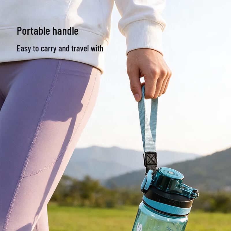 Skechers Outdoor-Sport-Wasserflasche mit großem Fassungsvermögen