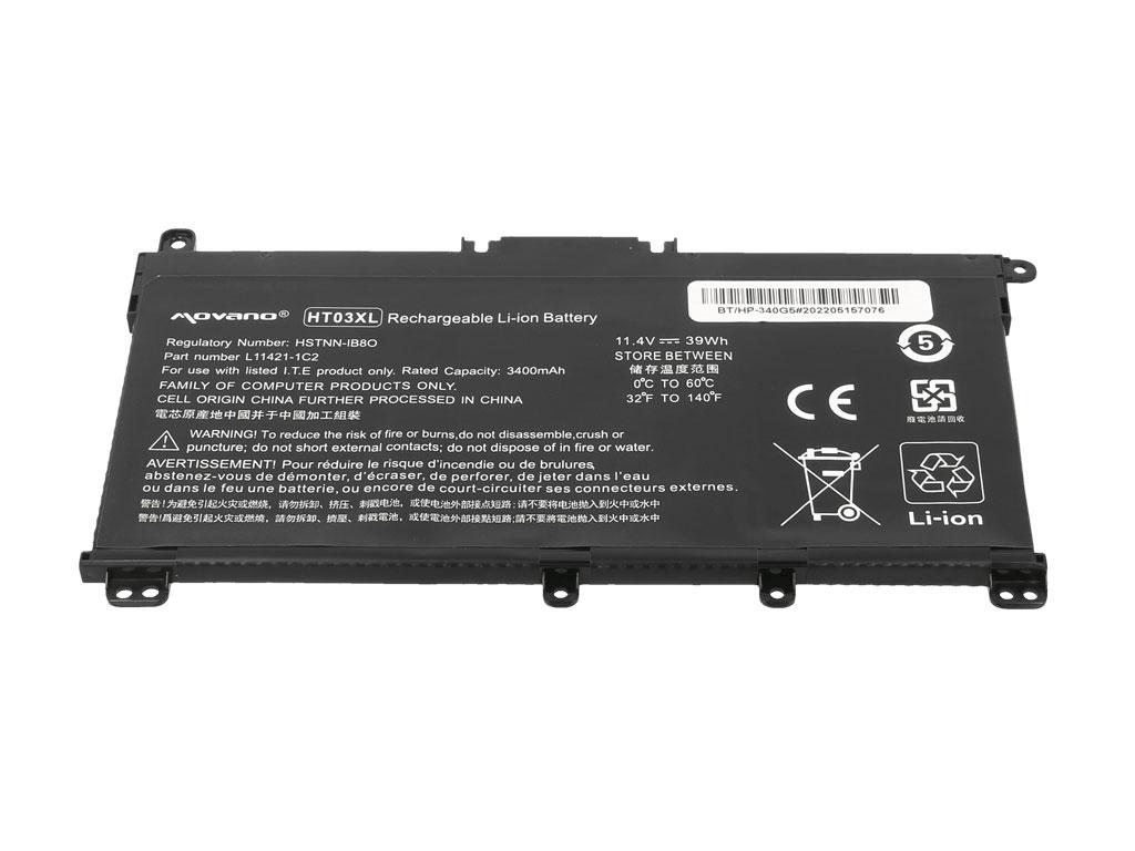 HT03XL Akku für HP 240 250 255 256 G7 340 348 G5