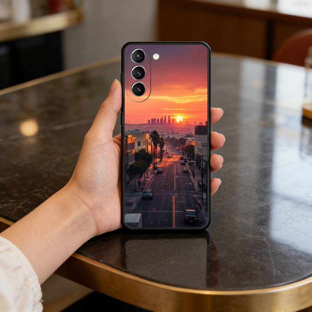

Чехол для путешествий по Калифорнии Лос-Анджелес для Samsung Galaxy S21 S25 FE S24 S23 Ultra S20 S9 S22 Plus S10 TPU Чехол Samsung S24Plus