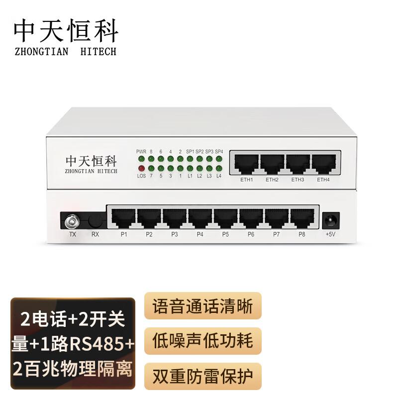Zhongtianhengke Integrated Multi-Service Optical Transceiver 20km