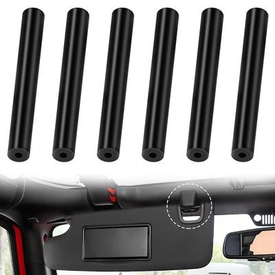 6Pcs Car Sun Visor Repair Kit Tube Practical Portable Direct Replaces Easy To Install