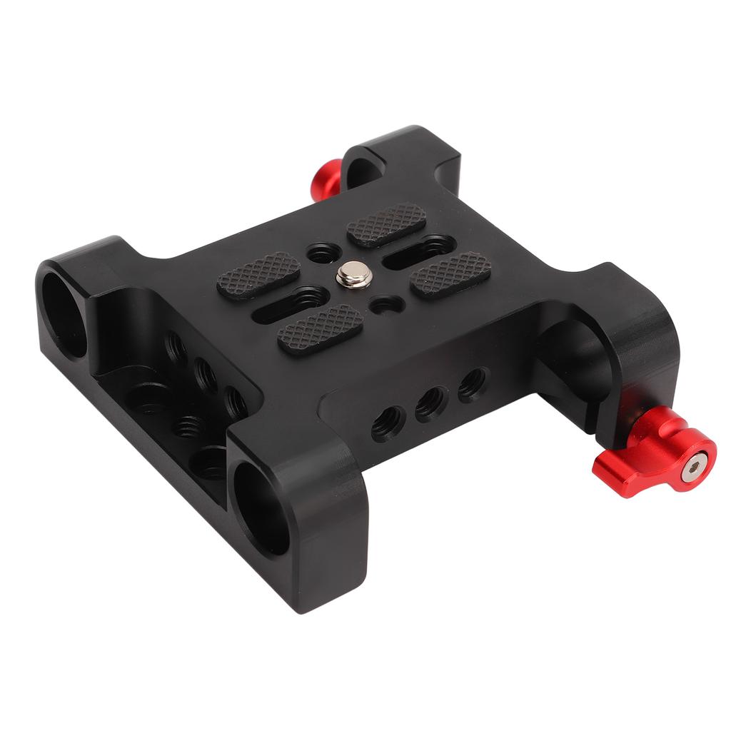 14in Camera Mounting Base Plate Aluminum Alloy 15mm Diameter DSLR Accessories for Sony FS7