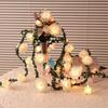 1.5/3M Led String Lights Rose Flower Decorative Garland Fairy Lights Wedding Birthday Party Decorations Home Garden Yard Decor
