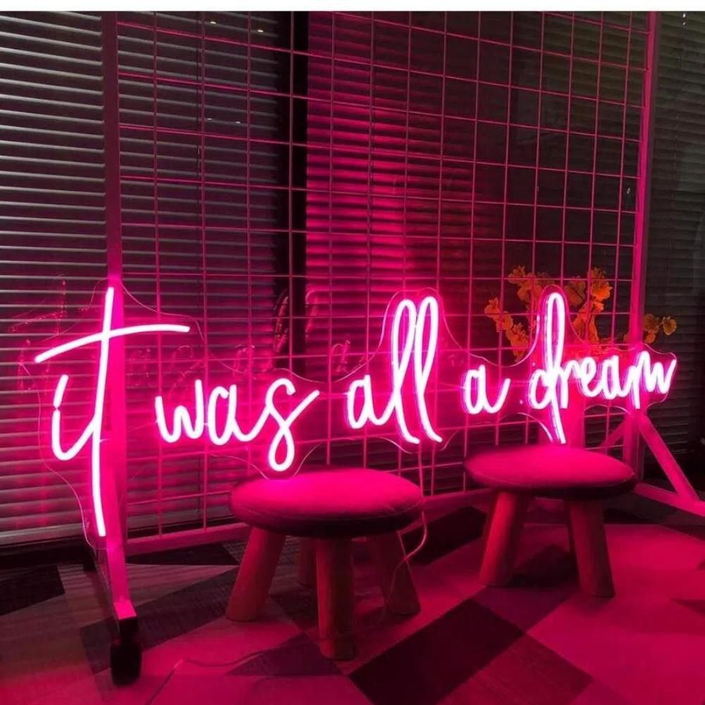 Benutzerdefinierte personalisierte Wanddekoration Fluoreszenzlampenplatte Benutzerdefinierte LED-Namenslampenplatte Kann wiederverwendet werden.