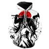 Men's Japanese Samurai Hooded Pullover 3D Printing Hoodie Sweatshirt 2026