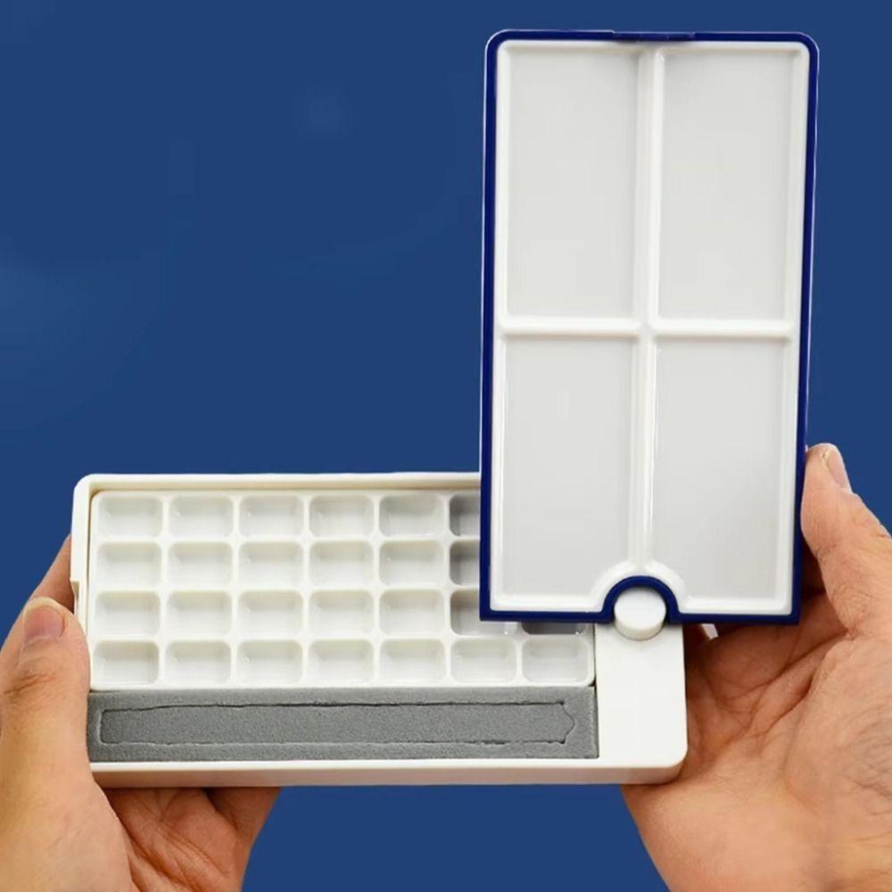 Detachable Paint Box Empty Paint Tray Travel Painting Watercolor Palette  Student Artist