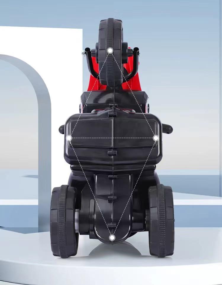 Kid's Electric Ride-On Tricycle: Self-Driving Toy Motorcycle for Toddlers.