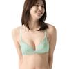 AMOSTYLE BY Triumph Dream Wireless Slimline Rainbow M009 Size A70 Bra, Bra, Veil, (Green),