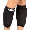 Football Leg Sleeves Double Layer Compression Cycling Shin Guards Socks Breathable Soft Anti Slip Running Soccer Leg Braces