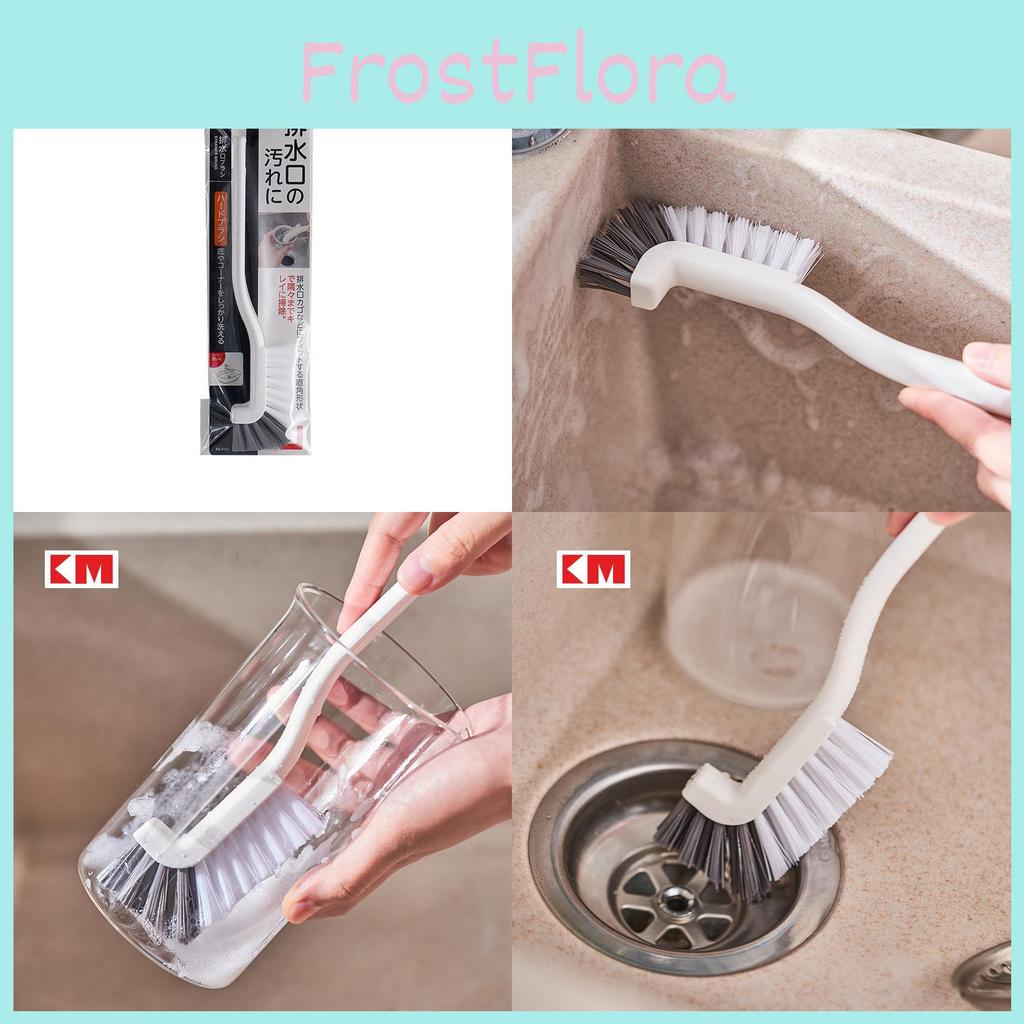 Hard Gap Bristle Cleaning Brush For Kitchen Sink Bathroom Tiles With Pp Nylon Handle