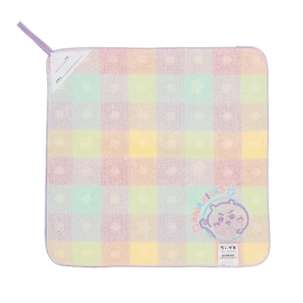 Marushin Loop Chiikawa Pastel Dot Organic Antibacterial 0776016200 Towel, Shower, Cotton, Treatment,