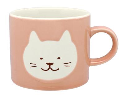 Tasse des Glücks der Showa Izawa Corporation. Easy Zoo Tasse Katze PK Größe ca.. B8.9 H7.7 112781