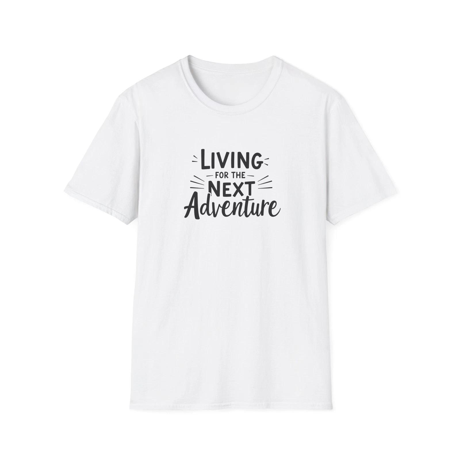 Adventure Flow Living for the Next Adventure T-Shirt | Outdoor Travel Tee XL
