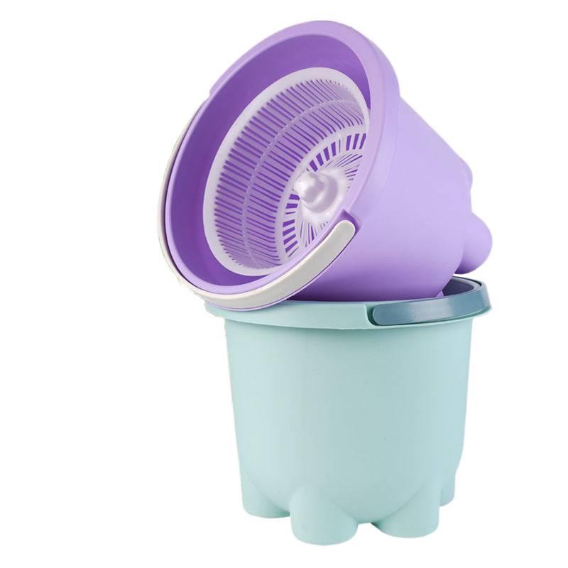 Rotating Universal Mop with Spin-Dry Bucket - No-Wash, Easy-Clean Floor Mop for Home