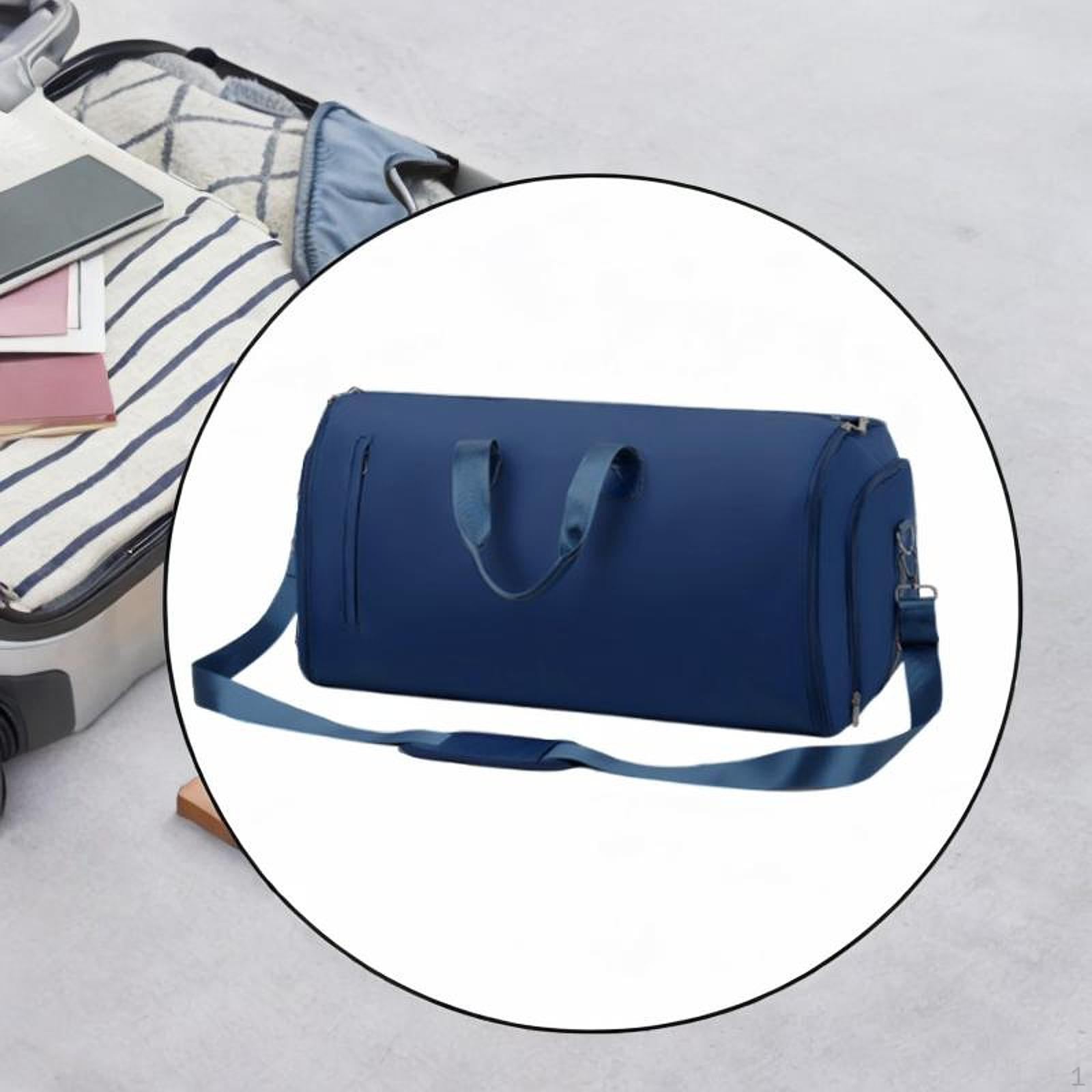 

Сумка для одежды, переносной костюм для походов, походов, кемпинга для мужчин темно-синий