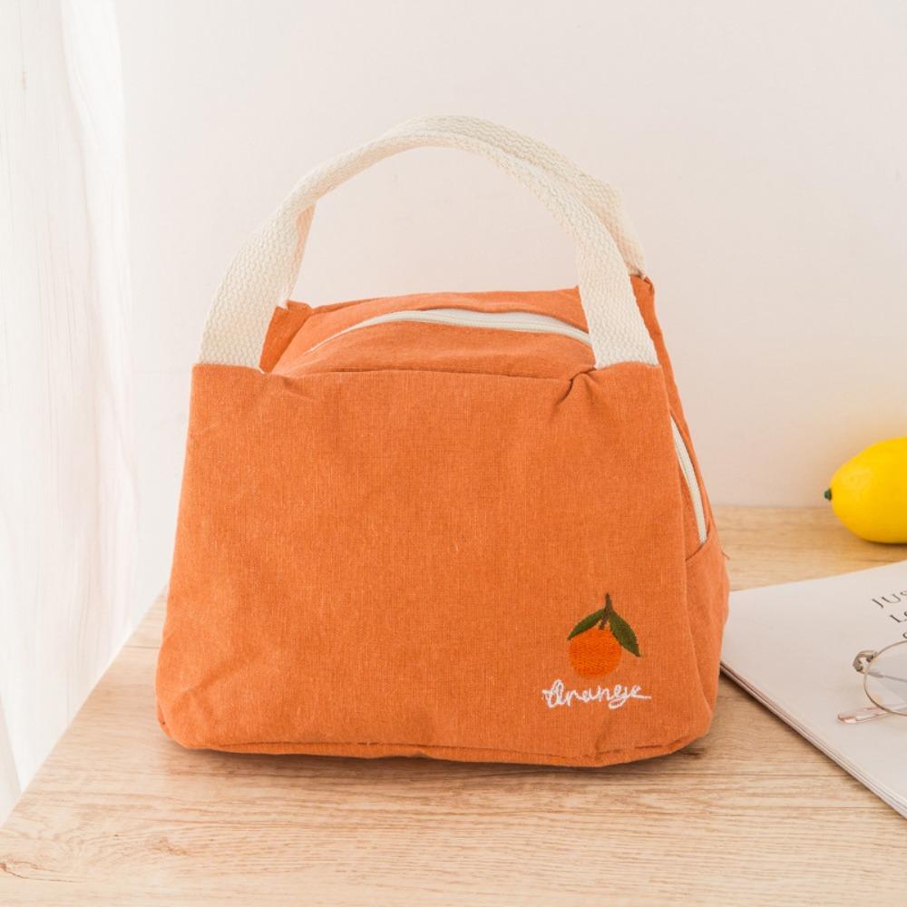 Cute Fruit Insulated Thermal Bag Storage Bag Lunch Container Lunch Bag Leakproof Multi-functional Insulated Lunch Box