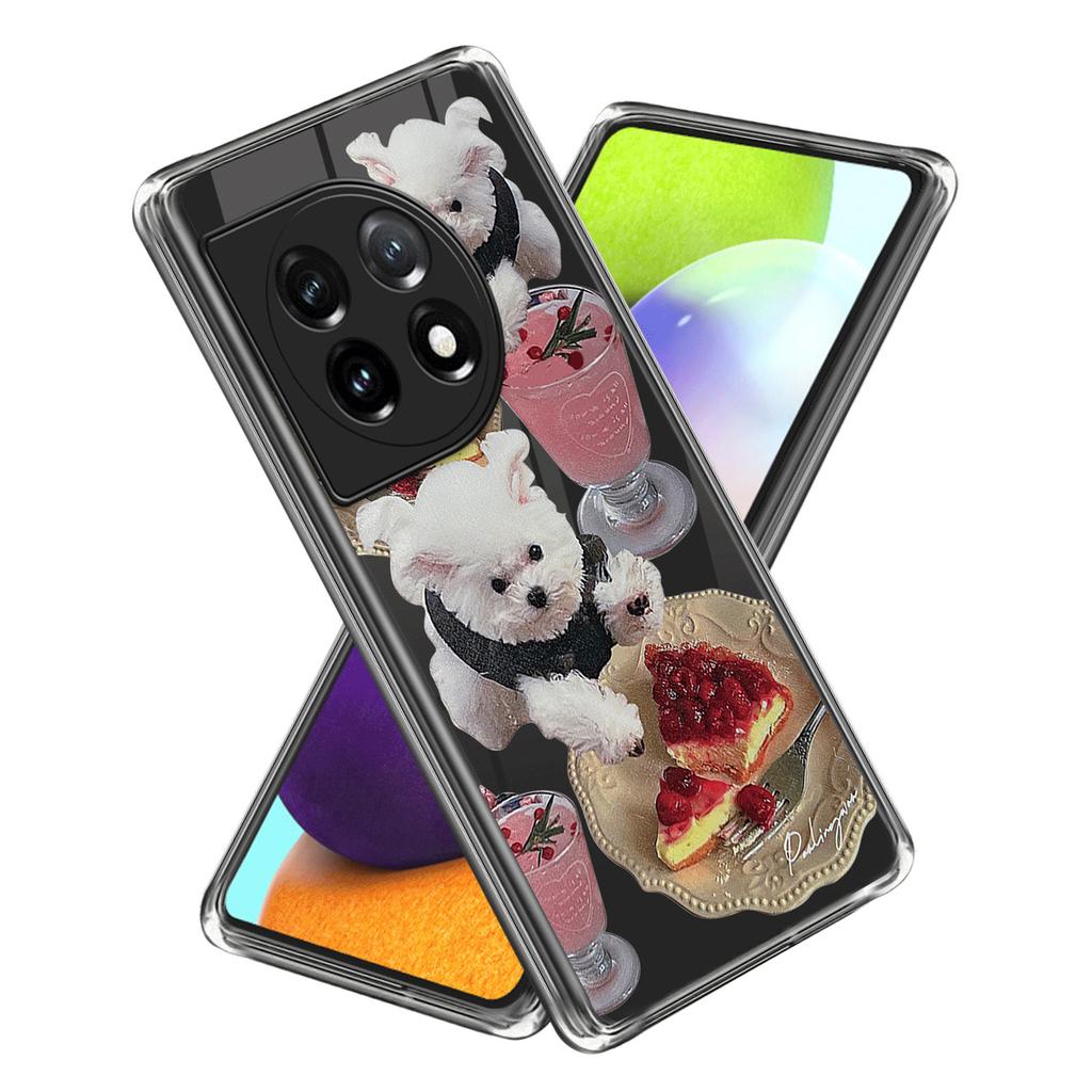 For OnePlus Ace 3 5G/12R 5G Case Pattern Printing Drop-proof TPU Protective Shell