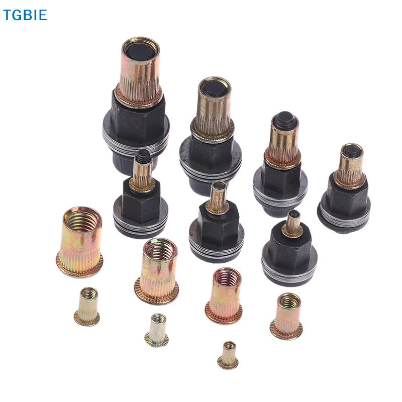 [TL][TL]10pcs Hand Rivet Nut Tool Set Manual Riveter Kit With M3-12 Nut Heads For DIY Repair Installation, Easy Use Accessory