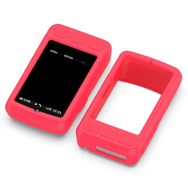 Bicycles Computer Silicone Case for ELEMNT 3 Bike Gadget Protector Ergonomic Cutout Yellowing Resistant Coating