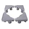 Waschmaschinenroller Universal Rutschfest PVC Edelstahl 660lb Tragfähigkeit 360 Grad Drehbar