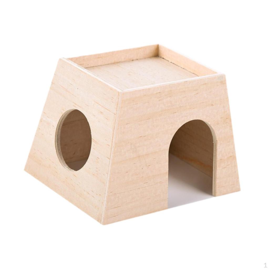 Hamster Habitat Holzhaus für Kleintiere und Mäuse