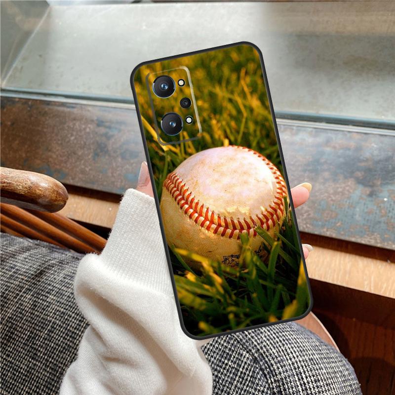 Baseball Case For Realme 13 Pro Plus 11 12 14 C71 C75 C55 C51 C53 C25 C63 C61 C65 C67 GT6 GT7 15 Pro