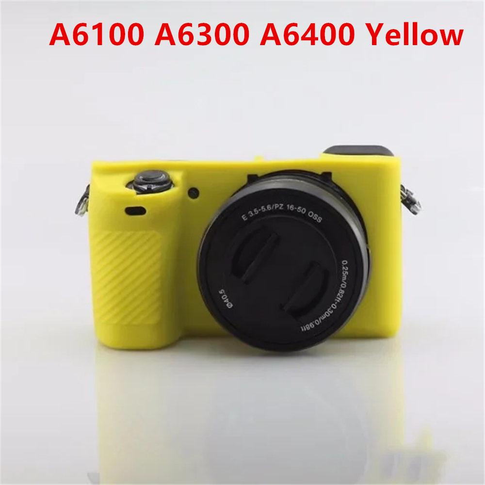 Weiche Silikon-Schutzhülle für Kameragehäuse für Sony Alpha A6700 A6500 A6400 A6300 A6100 A6000 Gummiabdeckung Skin