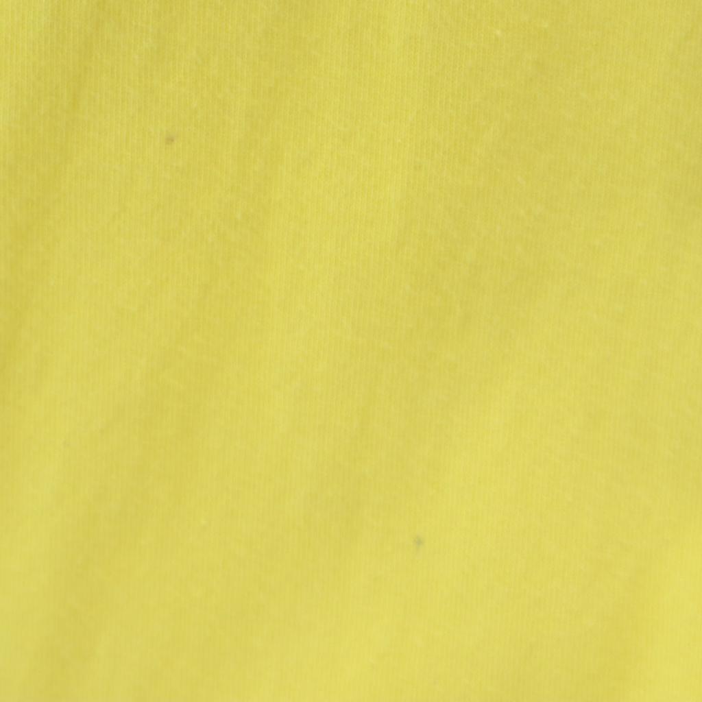 STUSSY Back print Long sleeve T-shirt L yellow Ron T Men's Used