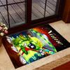 Looney Roadrunner Coyote Adventure Customized Name Carpet Design for Dining Room Entryway Dormitory Game Room Antislip Carpet Decorate Offices