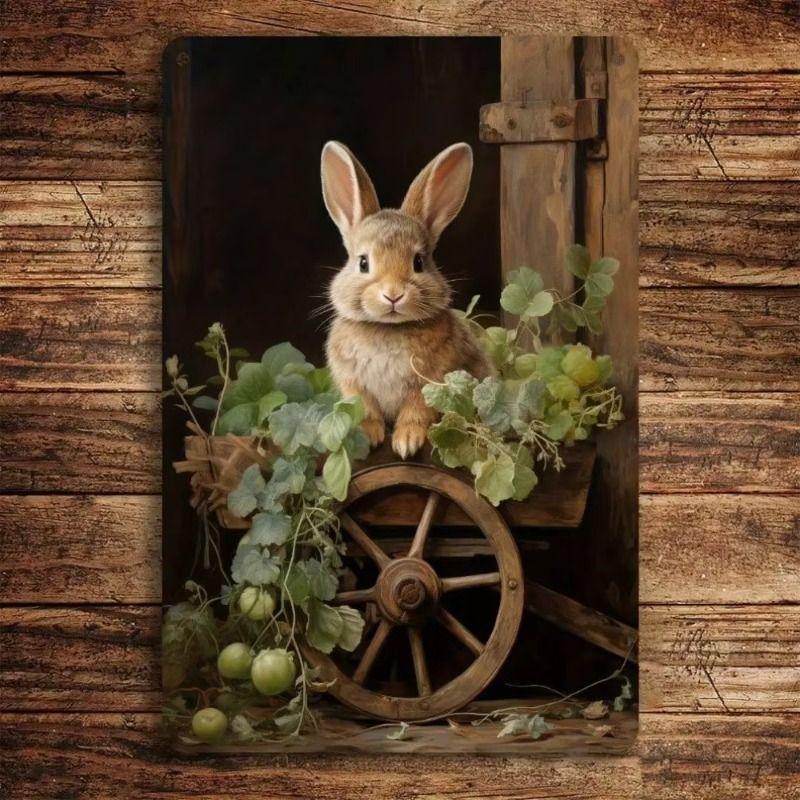 Vintage Metal Tin Sign 20x30cm Retro Wall Art Decor