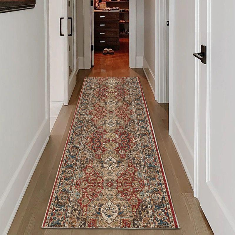 Bohemia Style Carpet Corridor Hallway Longe Area Rugs Stairway Runners Customizable 2M/3M Floor Mat Home Porch Entry Doormat