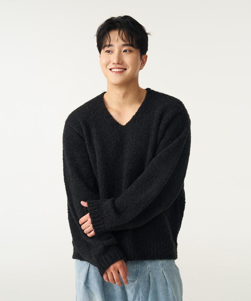 Deobeuleis Soft Texture Knit (Black)
