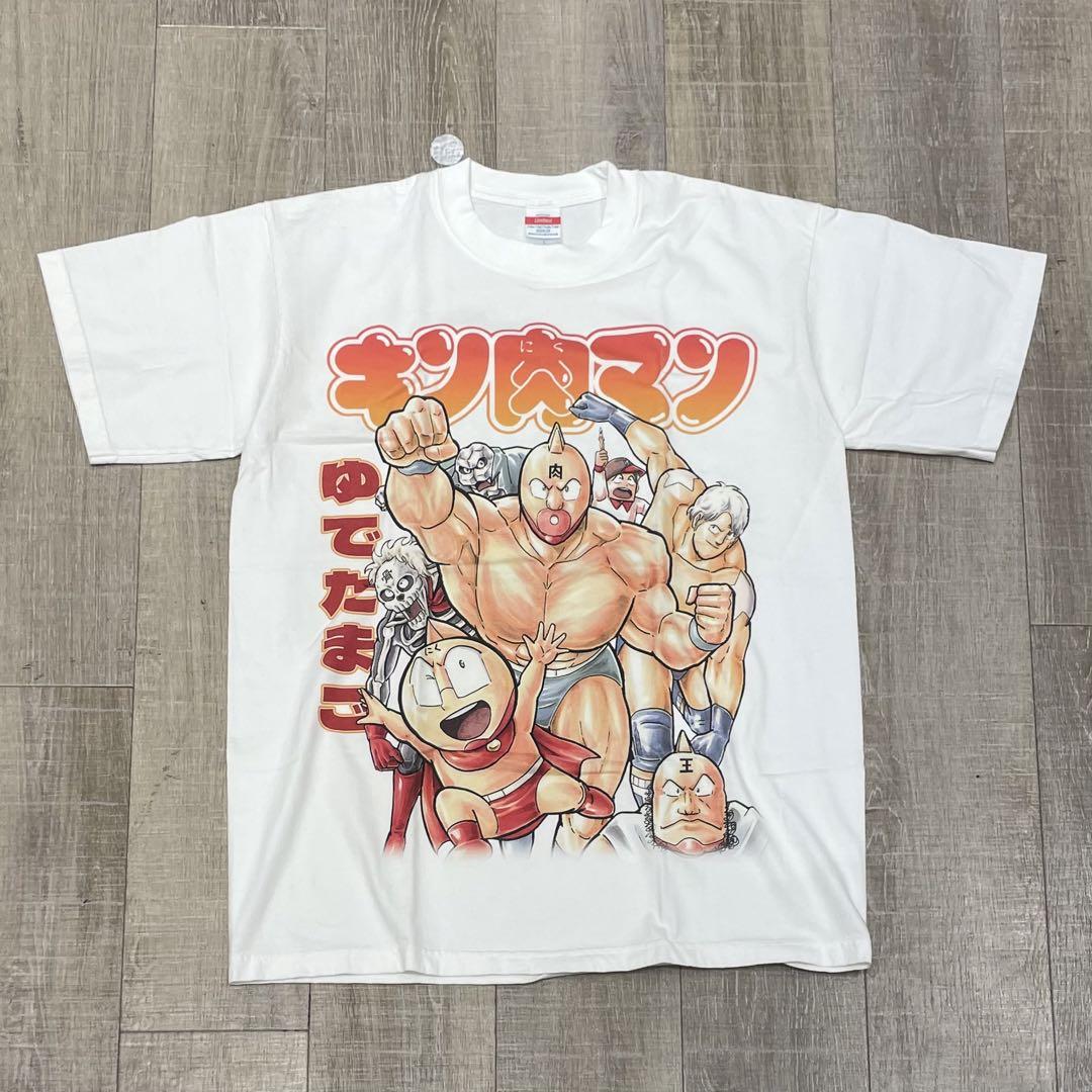 

[USED] Kinnikuman Anime T-shirt White L