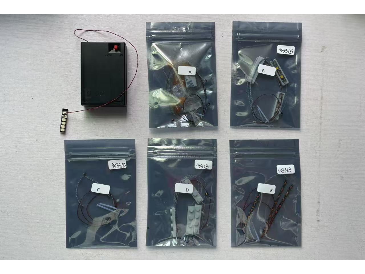 

Светодиоды с дистанционным управлением для Lego Star Wars 75389 Темный Сокол Тысячелетия