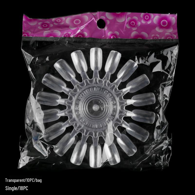 

180-Color Round Nail Polish Display Wheel - Perfect for Nail Art.