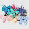 Necktie College Style JK Ties Solid Color Fashion Oversized Swallowtail Bowknot Collar Flower For Women College Girls