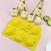 Kawaii Diy Cartoon Puppy Cookie Chocolate Baking Tool Cartoon Silicone Ice Block Diy Soap Mold Set