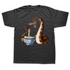 Funny Japanese Kawaii Ramen Snake Ball Python T Shirts Cotton Streetwear Short Sleeve Birthday Gifts Tshirt Mens Clothing
