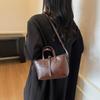 Premium texture simple and versatile shoulder handbag women's 2025 Korean version autumn new retro fashion bucket bag