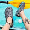 Summer Men Beach Sandals Women Casual Slippers Breathable Garden Sandals Non-slip Aqua Shoes Clogs Couple Platform Water Shoes