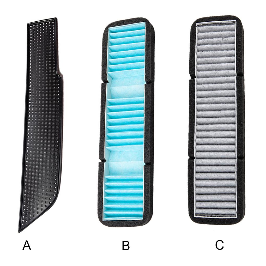 Car Right Left Side Air Conditioning Air Inlet Protective Cover Car Air Vent Filter Cover Car Accessory Model 3